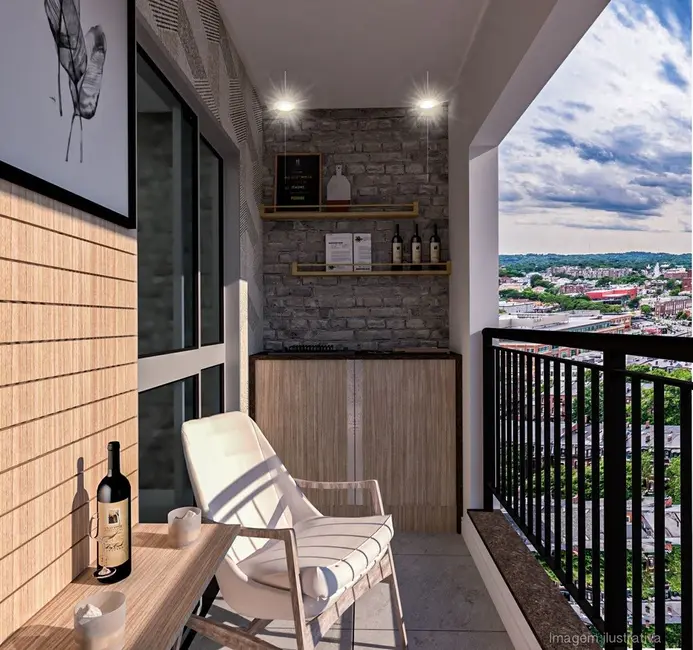 Foto 3 de Apartamento com 2 quartos à venda, 45m2 em Centro, São Paulo - SP