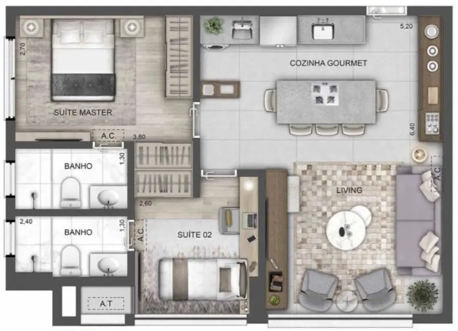 Foto 7 de Kitnet com 1 quarto à venda, 31m2 em Perdizes, São Paulo - SP