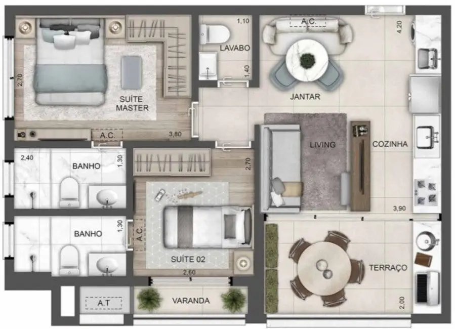 Foto 6 de Kitnet com 1 quarto à venda, 31m2 em Perdizes, São Paulo - SP