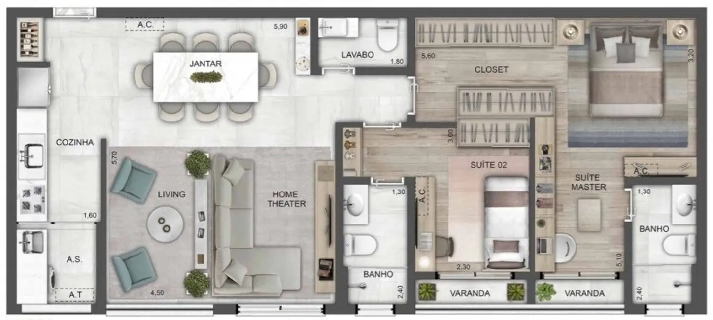 Foto 4 de Kitnet com 1 quarto à venda, 31m2 em Perdizes, São Paulo - SP