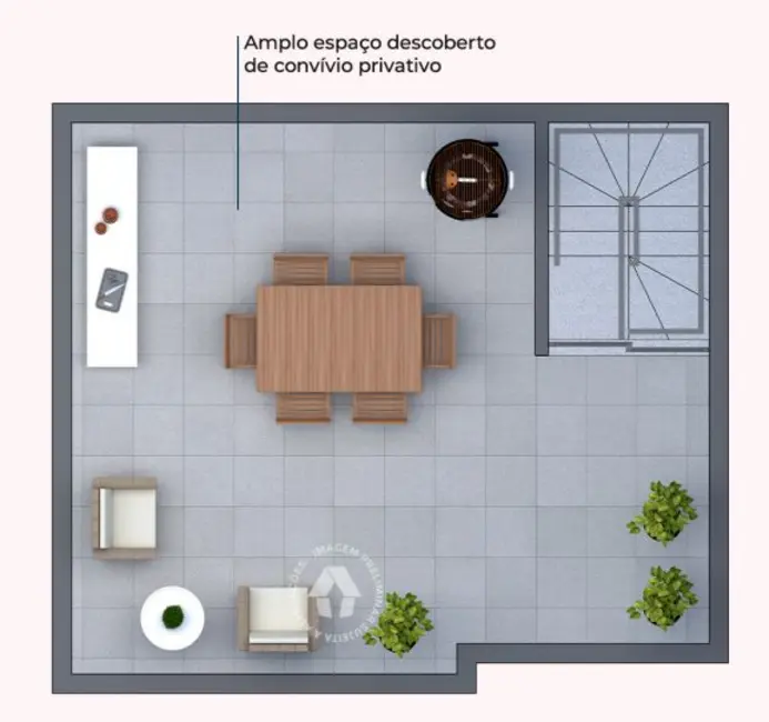 Cobertura com 1 quarto à venda, 87m2 em Santo Amaro, São Paulo - SP - imagem 4 Foto 4 de Cobertura com 1 quarto à venda, 87m2 em Santo Amaro, São Paulo - SP