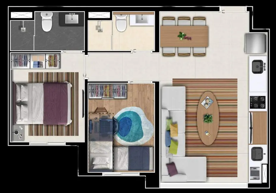 Apartamento com 2 quartos à venda, 42m2 em Vila Ema, São Paulo - SP - imagem 1 Foto 1 de Apartamento com 2 quartos à venda, 42m2 em Vila Ema, São Paulo - SP