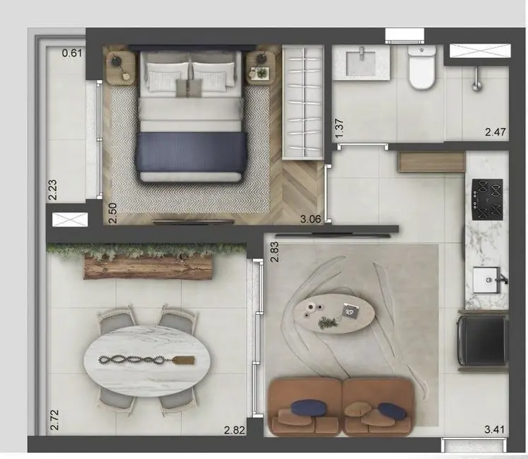 Foto 6 de Apartamento com 2 quartos à venda, 75m2 em Jardim Paulista, São Paulo - SP