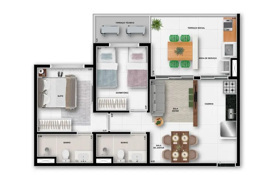 Apartamento com 2 quartos à venda, 85m2 em Vila da Saúde, São Paulo - SP - imagem 2 Foto 2 de Apartamento com 2 quartos à venda, 85m2 em Vila da Saúde, São Paulo - SP