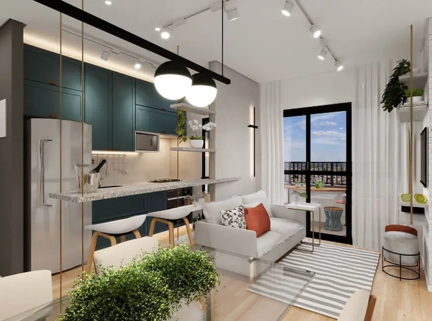 Foto 2 de Apartamento com 2 quartos à venda, 56m2 em Jardim Mugnaini, Sao Jose Do Rio Preto - SP