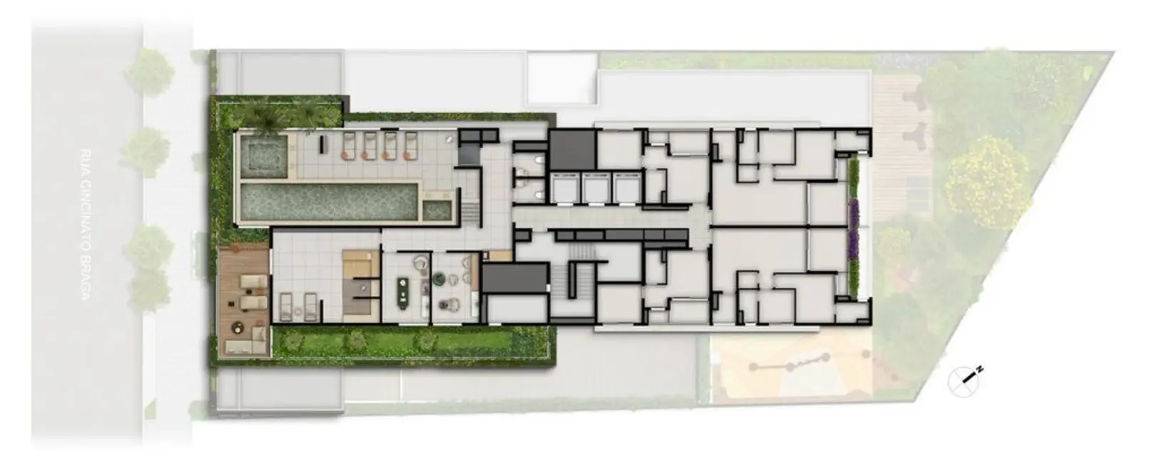 Foto 3 de Apartamento com 1 quarto à venda, 33m2 em Bela Vista, São Paulo - SP