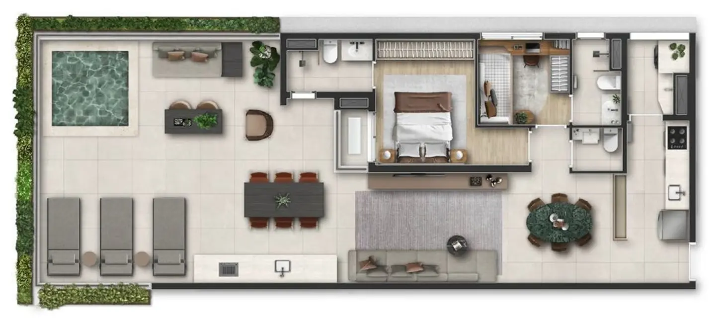 Apartamento com 2 quartos à venda, 95m2 em Bela Vista, São Paulo - SP - imagem 8 Foto 8 de Apartamento com 2 quartos à venda, 95m2 em Bela Vista, São Paulo - SP