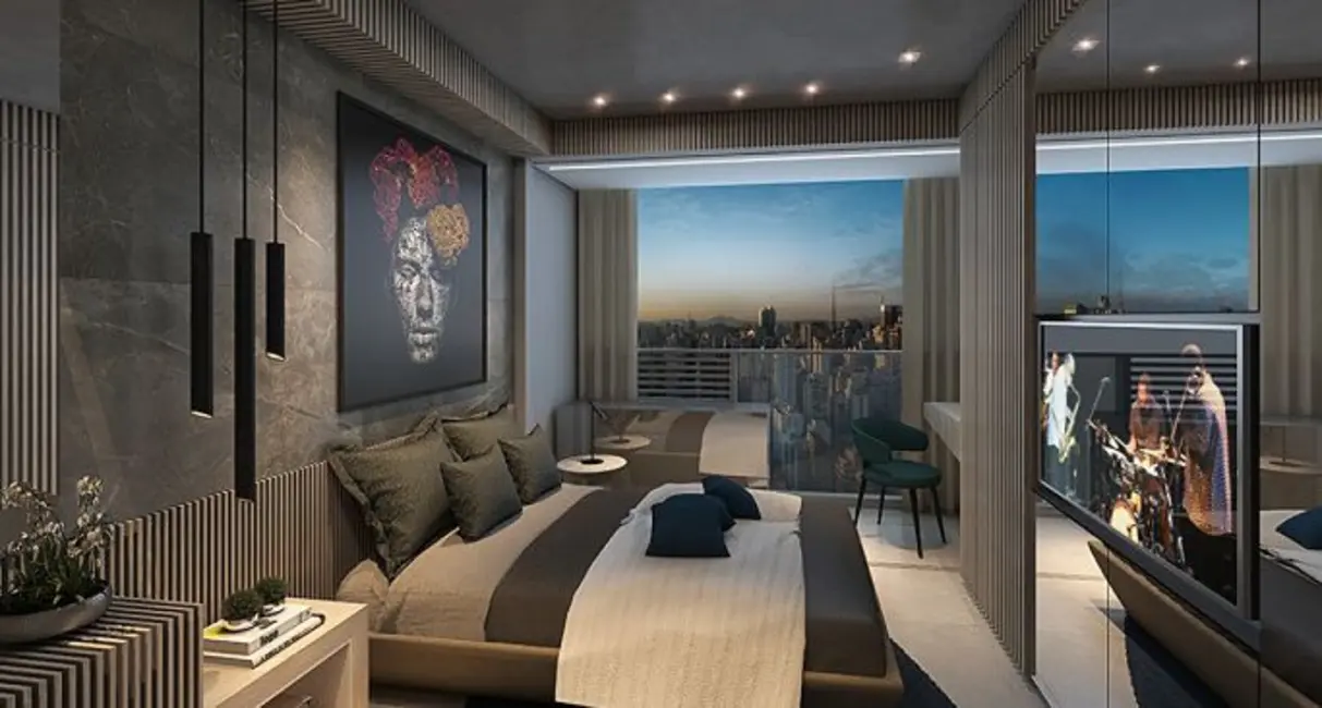 Foto 3 de Apartamento com 1 quarto à venda, 32m2 em Jardim América, São Paulo - SP