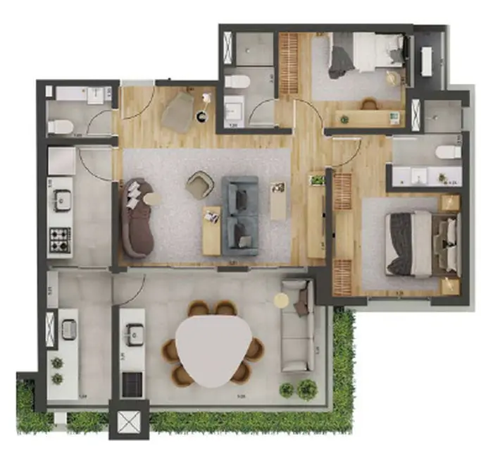 Foto 1 de Apartamento com 2 quartos à venda, 65m2 em Bosque da Saúde, São Paulo - SP