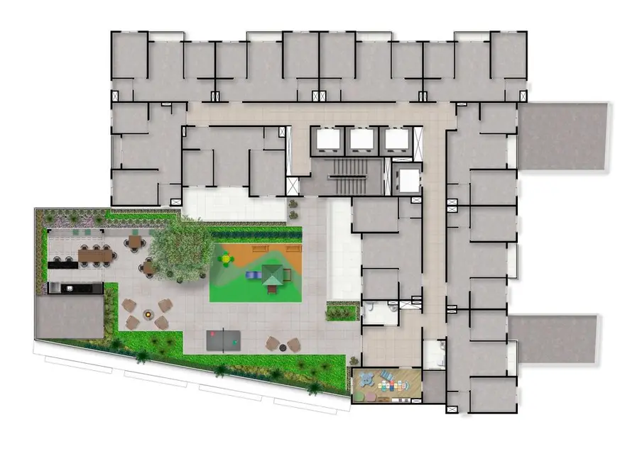 Foto 3 de Apartamento com 2 quartos à venda, 35m2 em Lapa de Baixo, São Paulo - SP