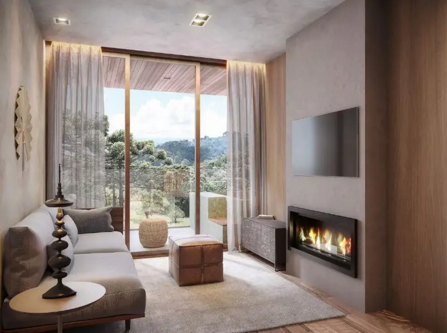 Foto 4 de Apartamento com 1 quarto à venda, 71m2 em Campos Do Jordao - SP