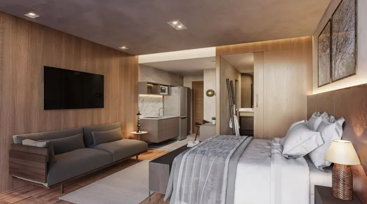 Foto 2 de Apartamento com 1 quarto à venda, 86m2 em Campos Do Jordao - SP