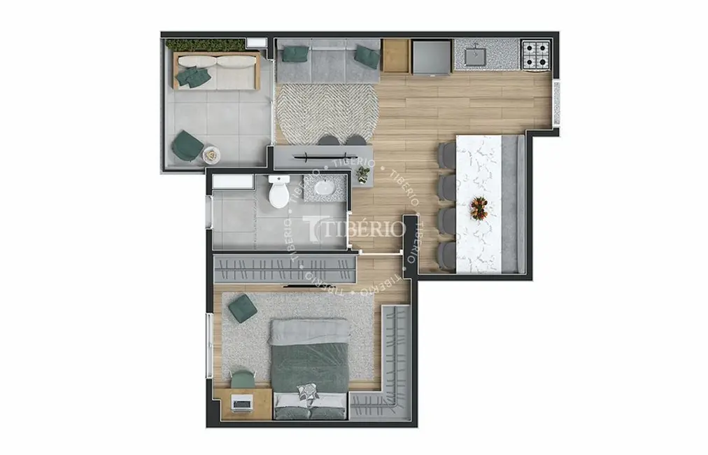 Foto 4 de Apartamento com 1 quarto à venda, 31m2 em Mooca, São Paulo - SP