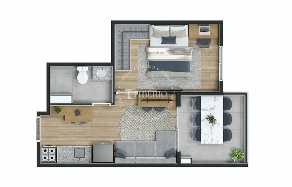 Foto 3 de Apartamento com 1 quarto à venda, 31m2 em Mooca, São Paulo - SP