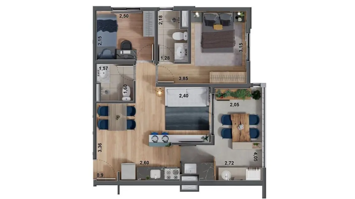 Apartamento com 2 quartos à venda, 54m2 em Vila Gustavo, São Paulo - SP - imagem 2 Foto 2 de Apartamento com 2 quartos à venda, 54m2 em Vila Gustavo, São Paulo - SP