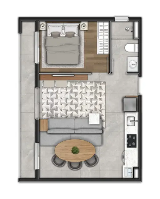 Foto 7 de Apartamento com 3 quartos à venda, 73m2 em Vila Clementino, São Paulo - SP