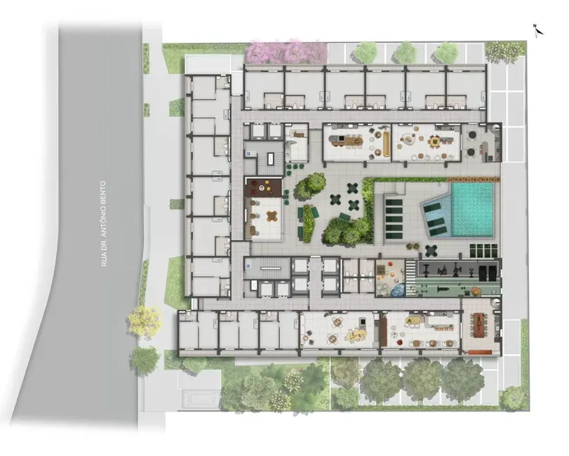 Foto 3 de Kitnet com 1 quarto à venda, 27m2 em Santo Amaro, São Paulo - SP