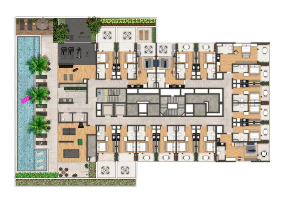 Kitnet com 1 quarto à venda, 24m2 em Jardim Paulista, São Paulo - SP - imagem 7 Foto 7 de Kitnet com 1 quarto à venda, 24m2 em Jardim Paulista, São Paulo - SP