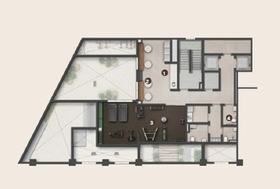 Foto 3 de Kitnet com 1 quarto à venda, 21m2 em Paraíso, São Paulo - SP