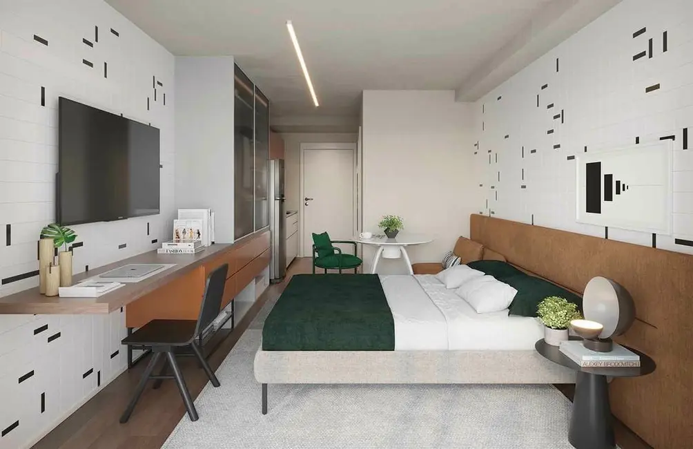 Kitnet com 1 quarto à venda, 28m2 em Chácara Santo Antônio (Zona Sul), São Paulo - SP - imagem 7 Foto 7 de Kitnet com 1 quarto à venda, 28m2 em Chácara Santo Antônio (Zona Sul), São Paulo - SP