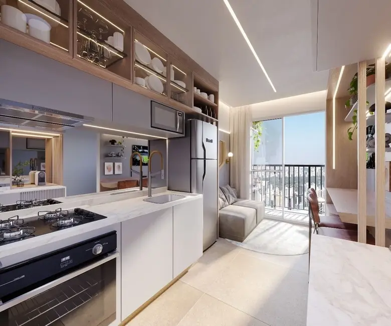 Foto 3 de Apartamento com 2 quartos à venda, 37m2 em Vila Dom Pedro I, São Paulo - SP