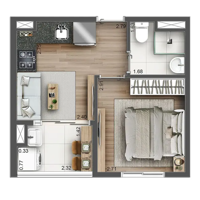 Foto 5 de Cobertura com 3 quartos à venda, 108m2 em Vila Esperança, São Paulo - SP