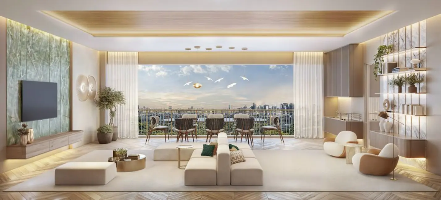 Foto 4 de Apartamento com 3 quartos à venda, 145m2 em Brooklin Novo, São Paulo - SP
