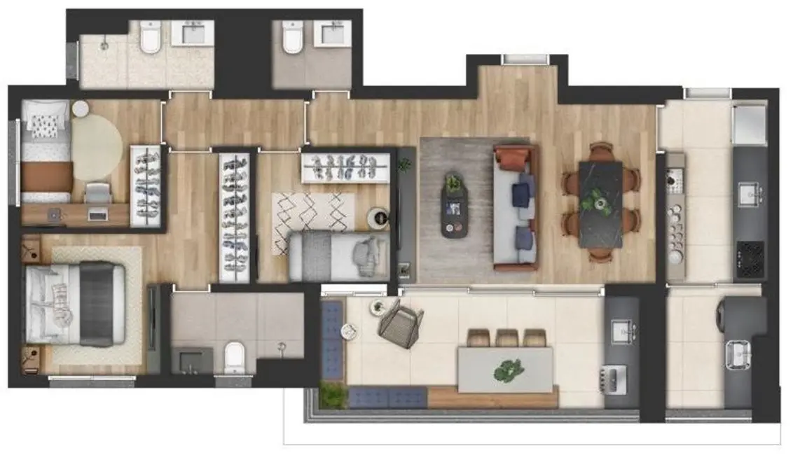 Foto 2 de Apartamento com 3 quartos à venda, 148m2 em Vila Mariana, São Paulo - SP