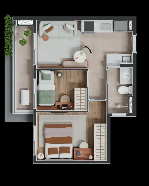 Foto 1 de Apartamento com 1 quarto à venda, 33m2 em Pinheiros, São Paulo - SP