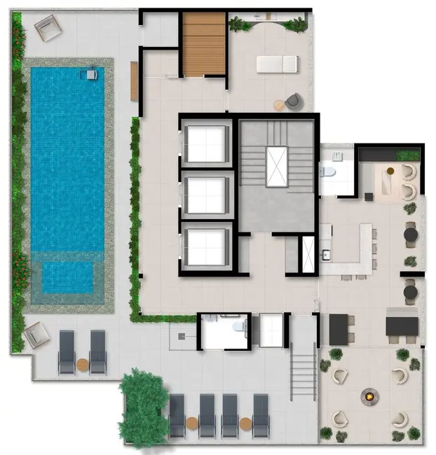 Kitnet com 1 quarto à venda, 21m2 em Vila Nova Conceição, São Paulo - SP - imagem 5 Foto 5 de Kitnet com 1 quarto à venda, 21m2 em Vila Nova Conceição, São Paulo - SP