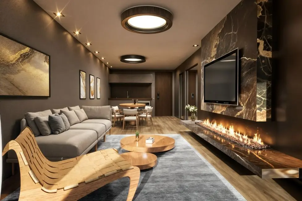 Foto 2 de Apartamento com 1 quarto à venda, 56m2 em Campos Do Jordao - SP