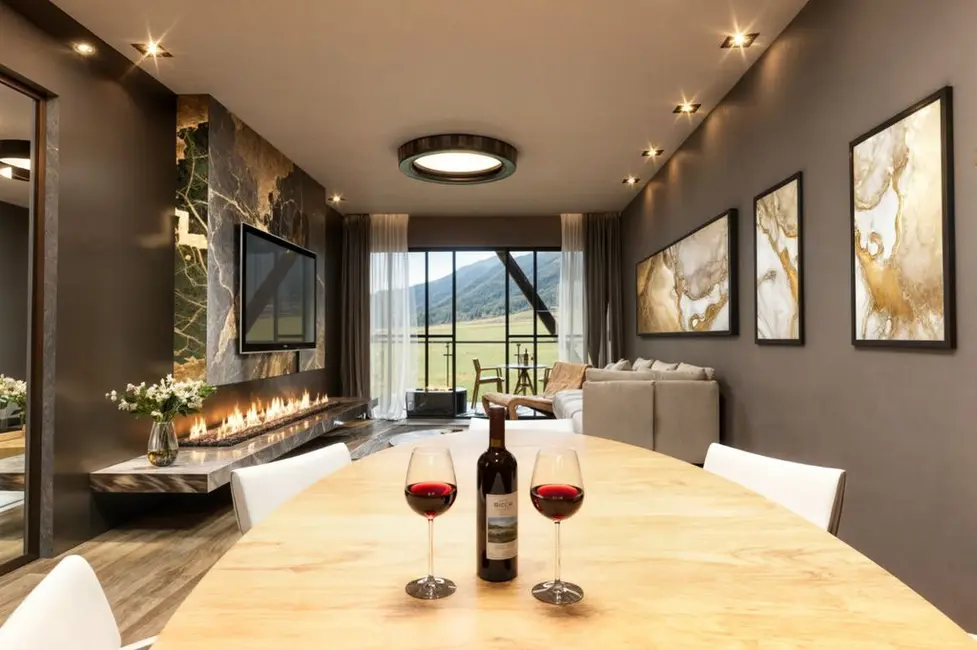 Foto 3 de Apartamento com 1 quarto à venda, 56m2 em Campos Do Jordao - SP