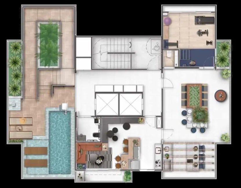 Apartamento com 1 quarto à venda, 29m2 em Tatuapé, São Paulo - SP - imagem 3 Foto 3 de Apartamento com 1 quarto à venda, 29m2 em Tatuapé, São Paulo - SP