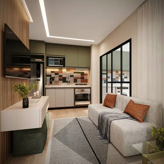 Foto 4 de Apartamento com 1 quarto à venda, 29m2 em Tatuapé, São Paulo - SP