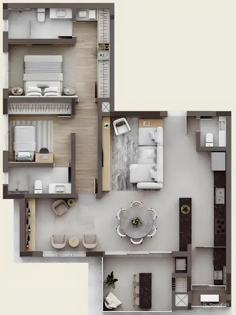 Foto 5 de Apartamento com 4 quartos à venda, 211m2 em Morumbi, São Paulo - SP