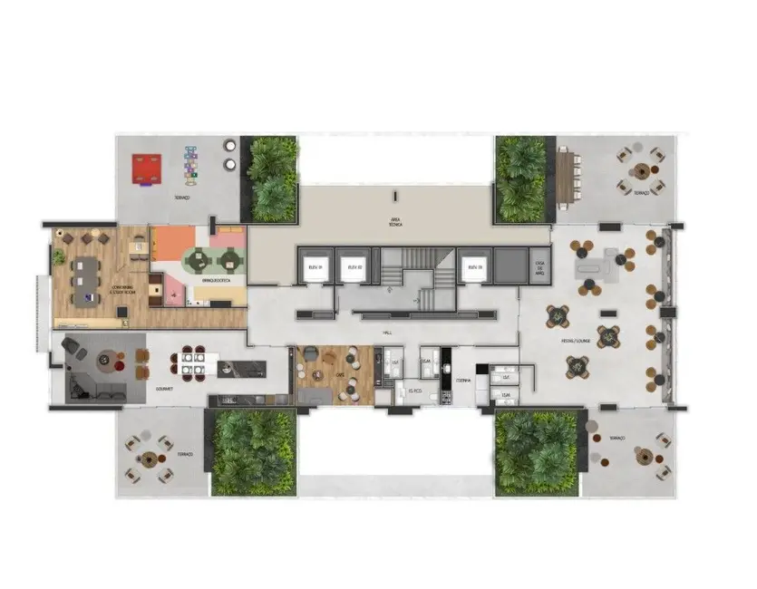 Apartamento com 3 quartos à venda, 93m2 em Jardim Paulista, São Paulo - SP - imagem 6 Foto 6 de Apartamento com 3 quartos à venda, 93m2 em Jardim Paulista, São Paulo - SP