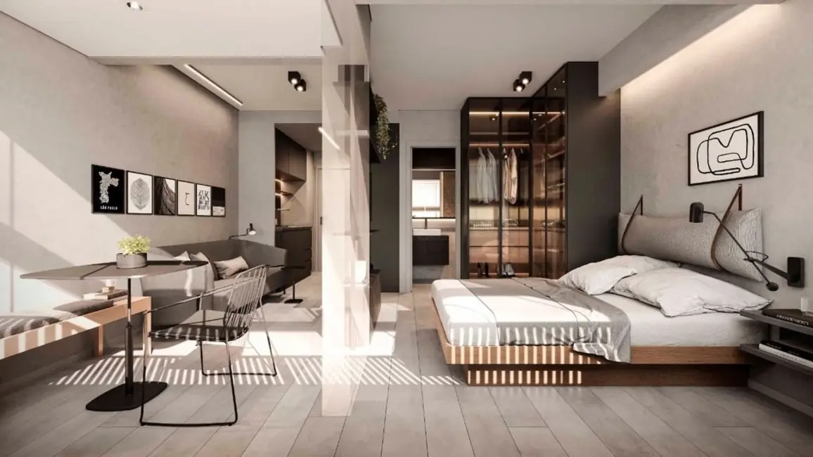 Foto 5 de Apartamento com 1 quarto à venda, 24m2 em Bela Vista, São Paulo - SP