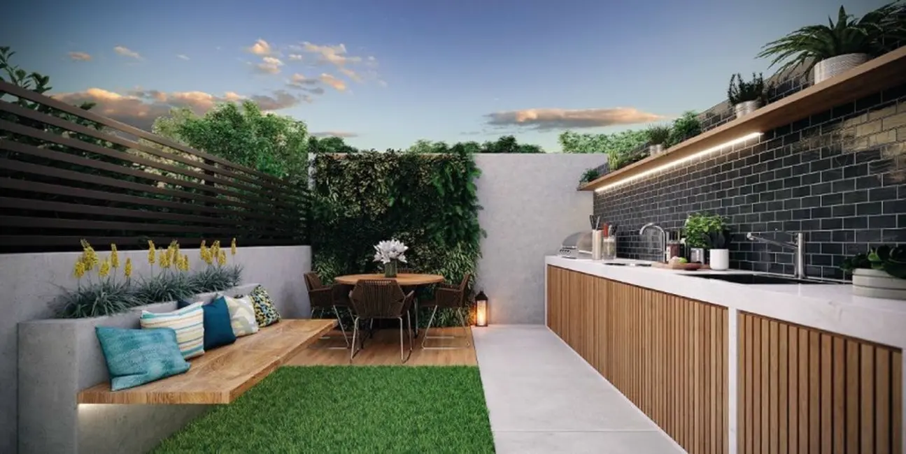 Foto 2 de Casa de Condomínio com 2 quartos à venda, 55m2 em Americana - SP