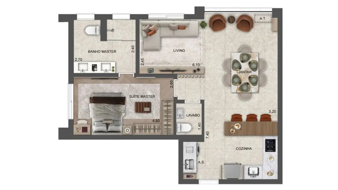Cobertura com 2 quartos à venda, 122m2 em Sumarezinho, São Paulo - SP - imagem 4 Foto 4 de Cobertura com 2 quartos à venda, 122m2 em Sumarezinho, São Paulo - SP