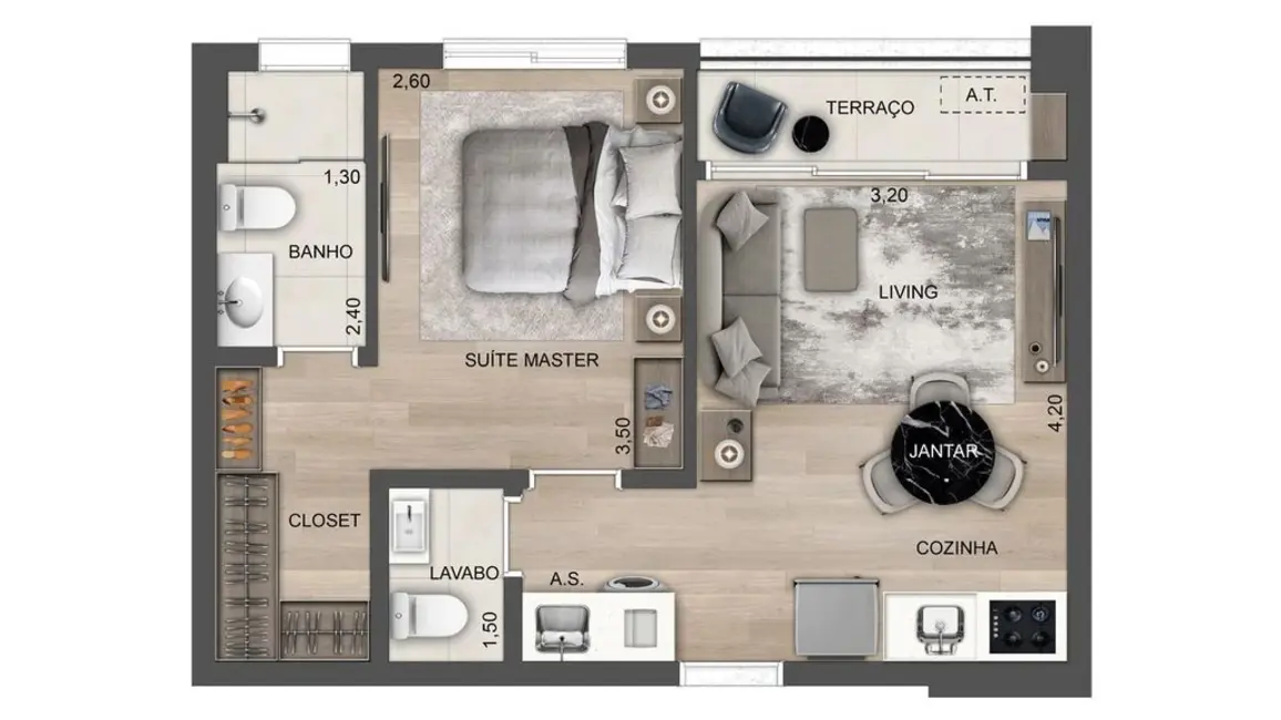 Cobertura com 2 quartos à venda, 122m2 em Sumarezinho, São Paulo - SP - imagem 2 Foto 2 de Cobertura com 2 quartos à venda, 122m2 em Sumarezinho, São Paulo - SP