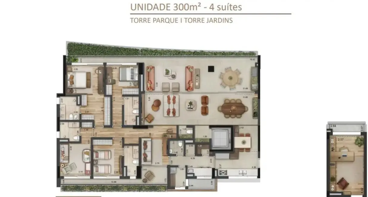 Apartamento com 4 quartos à venda, 300m2 em Jardim Paulista, São Paulo - SP - imagem 1 Foto 1 de Apartamento com 4 quartos à venda, 300m2 em Jardim Paulista, São Paulo - SP