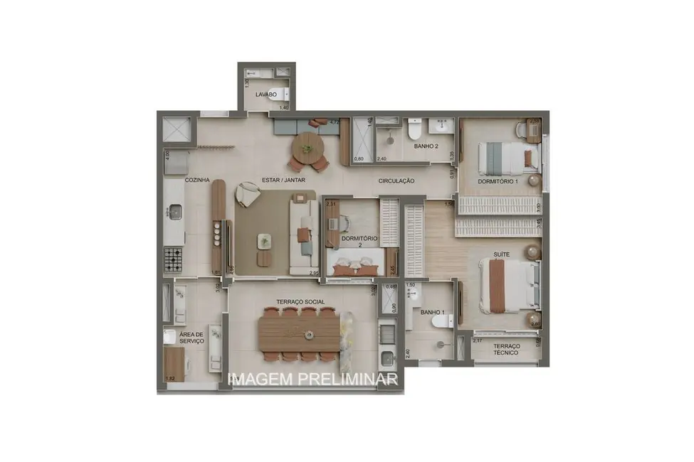Foto 2 de Apartamento com 2 quartos à venda, 83m2 em Vila Zilda (Tatuapé), São Paulo - SP