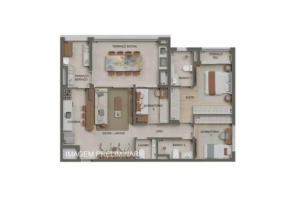 Cobertura com 4 quartos à venda, 331m2 em Vila Zilda (Tatuapé), São Paulo - SP - imagem 6 Foto 6 de Cobertura com 4 quartos à venda, 331m2 em Vila Zilda (Tatuapé), São Paulo - SP