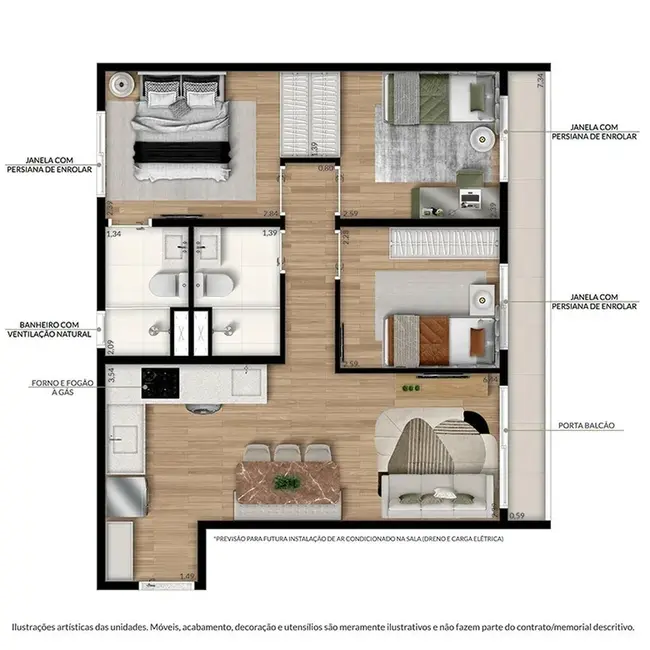 Foto 1 de Apartamento com 1 quarto à venda, 32m2 em Cambuci, São Paulo - SP