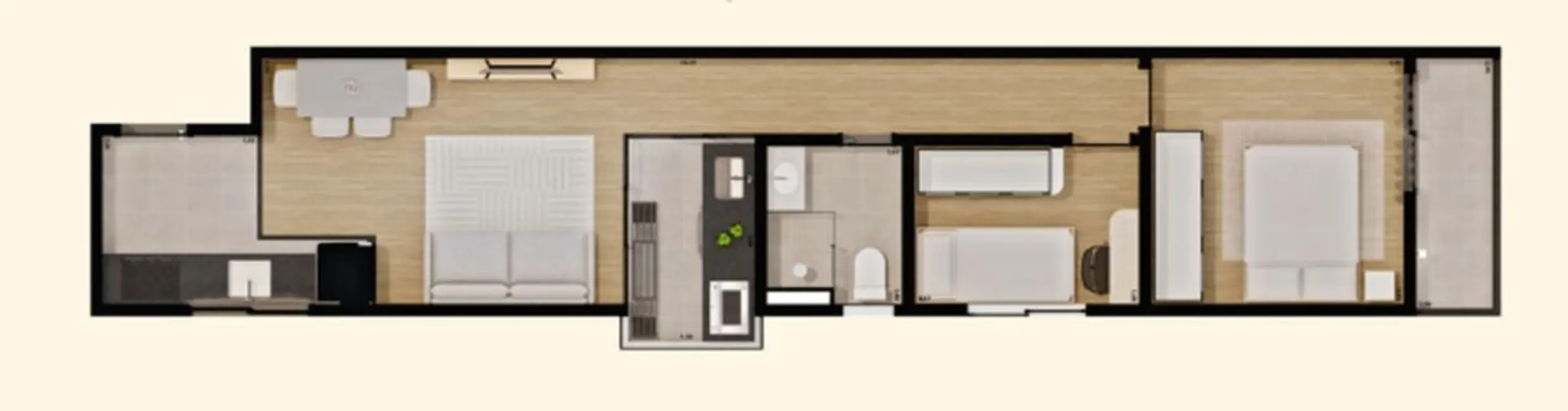 Apartamento com 1 quarto à venda, 27m2 em Vila Formosa, São Paulo - SP - imagem 6 Foto 6 de Apartamento com 1 quarto à venda, 27m2 em Vila Formosa, São Paulo - SP