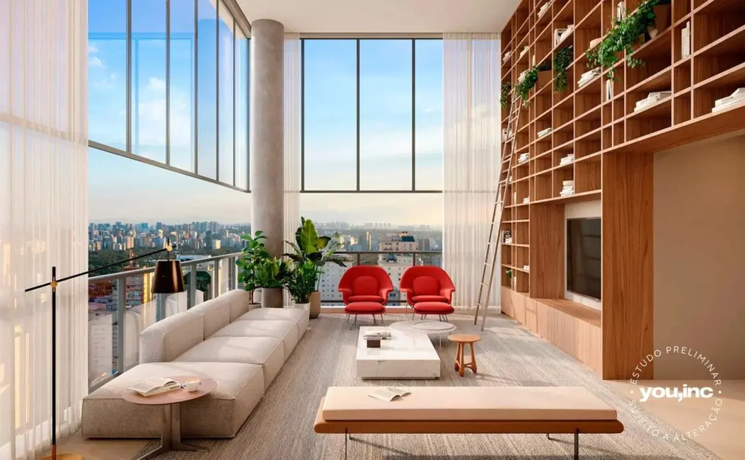 Apartamento com 4 quartos à venda, 220m2 em Pinheiros, São Paulo - SP - imagem 8 Foto 8 de Apartamento com 4 quartos à venda, 220m2 em Pinheiros, São Paulo - SP