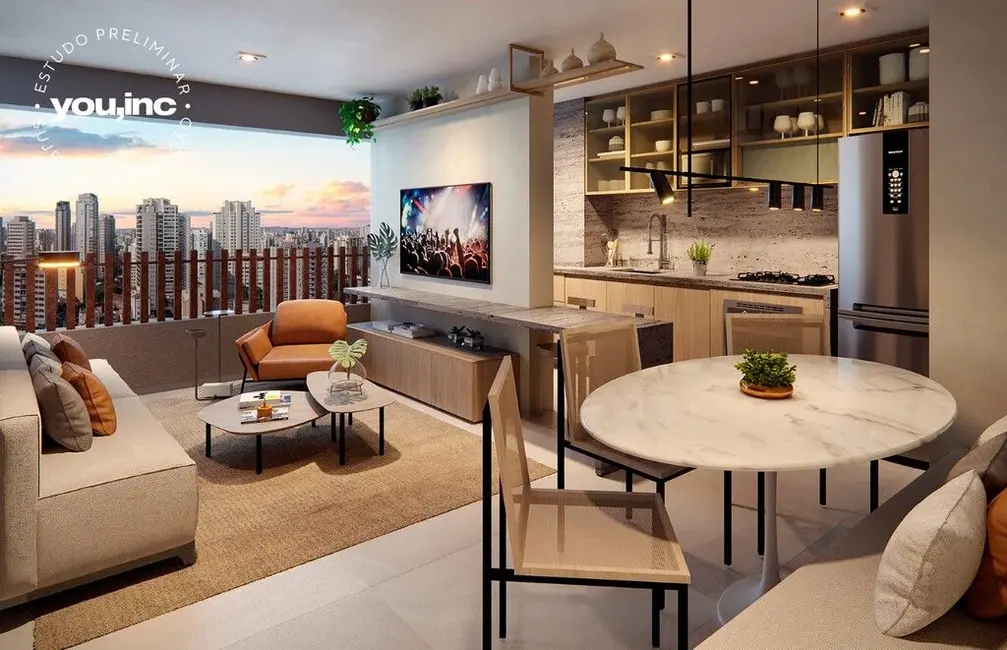 Apartamento com 1 quarto à venda, 30m2 em Vila Mariana, São Paulo - SP - imagem 5 Foto 5 de Apartamento com 1 quarto à venda, 30m2 em Vila Mariana, São Paulo - SP