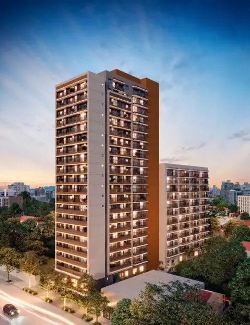 Foto 1 de Apartamento com 1 quarto à venda, 28m2 em Pinheiros, São Paulo - SP
