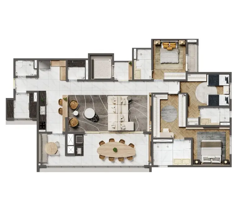 Foto 1 de Apartamento com 3 quartos à venda, 137m2 em Ipiranga, São Paulo - SP