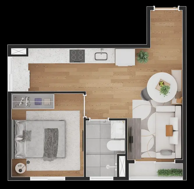 Foto 8 de Apartamento com 1 quarto à venda, 26m2 em Vila Mariana, São Paulo - SP